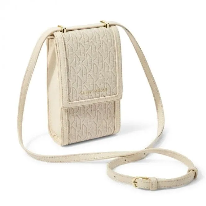 White Signature Cell Bag KLB2922 Katie Loxton Jewelry And Accessories