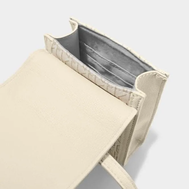 White Signature Cell Bag KLB2922 Katie Loxton Jewelry And Accessories