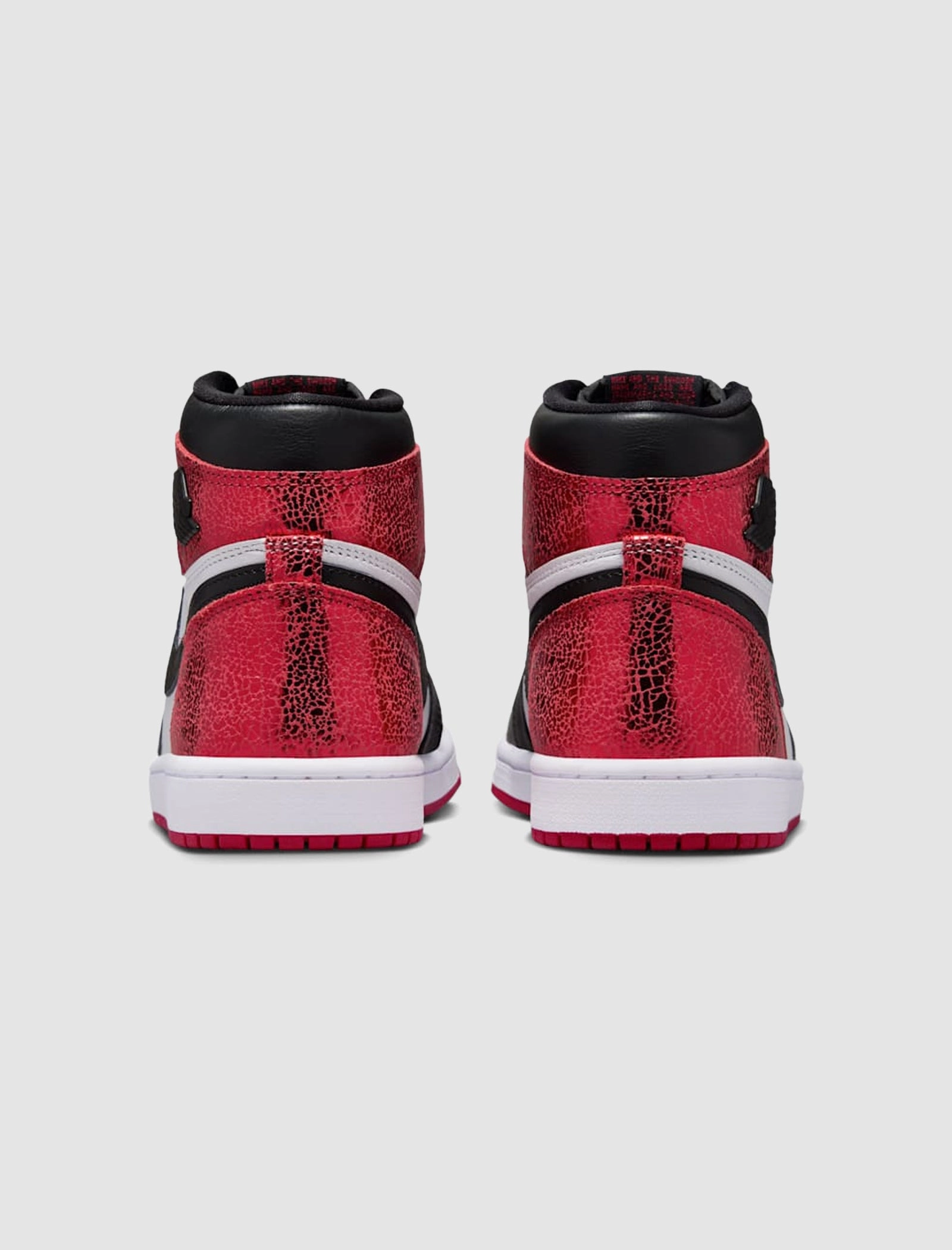 WOMEN'S AIR JORDAN 1 HI OG "VARSITY RED" Retro basketball lifestyle shoes