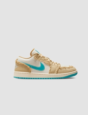WOMEN'S AIR JORDAN 1 LOW "WAVE" Iconic Air Jordan streetwear sneakers