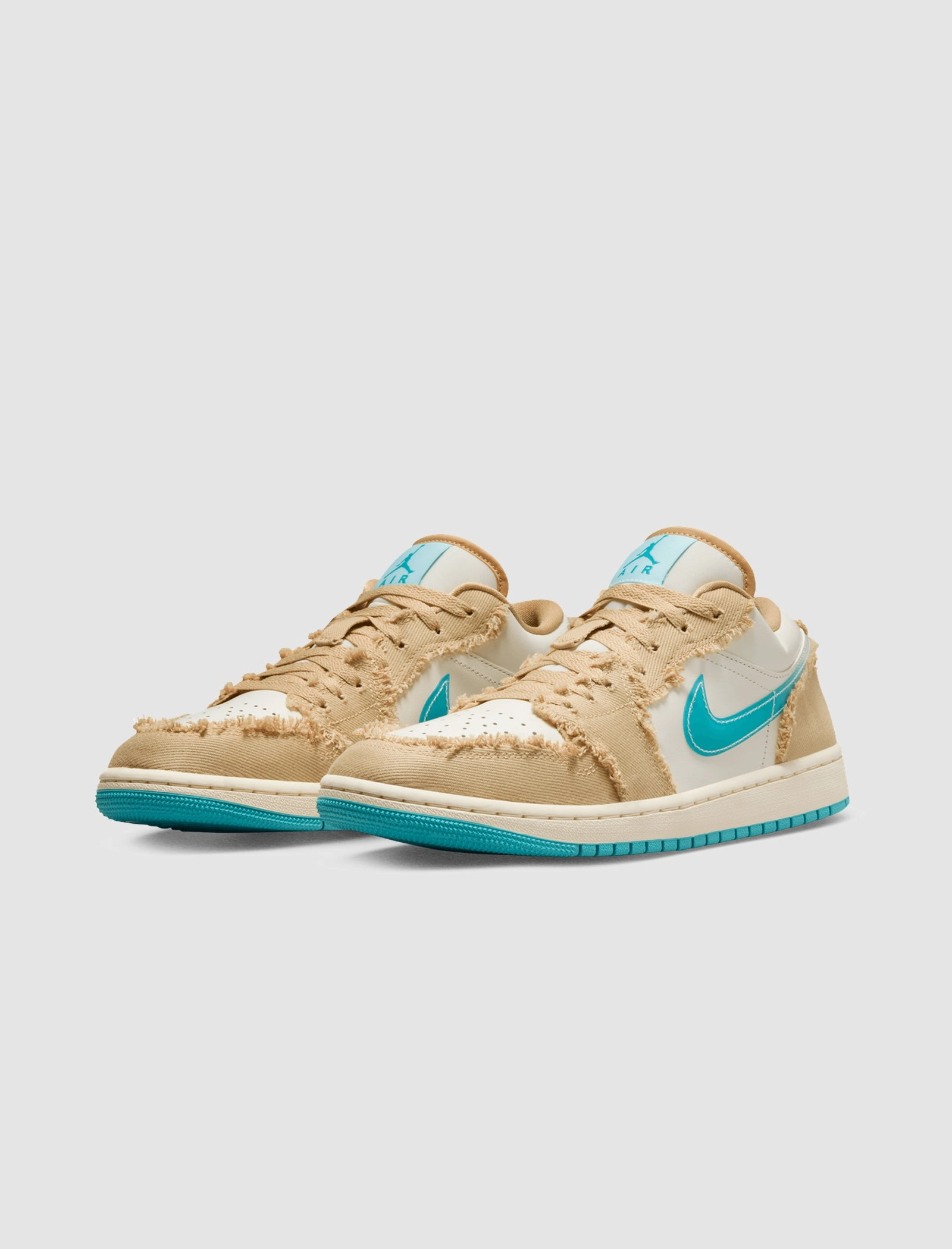 WOMEN'S AIR JORDAN 1 LOW "WAVE" Retro basketball lifestyle shoes