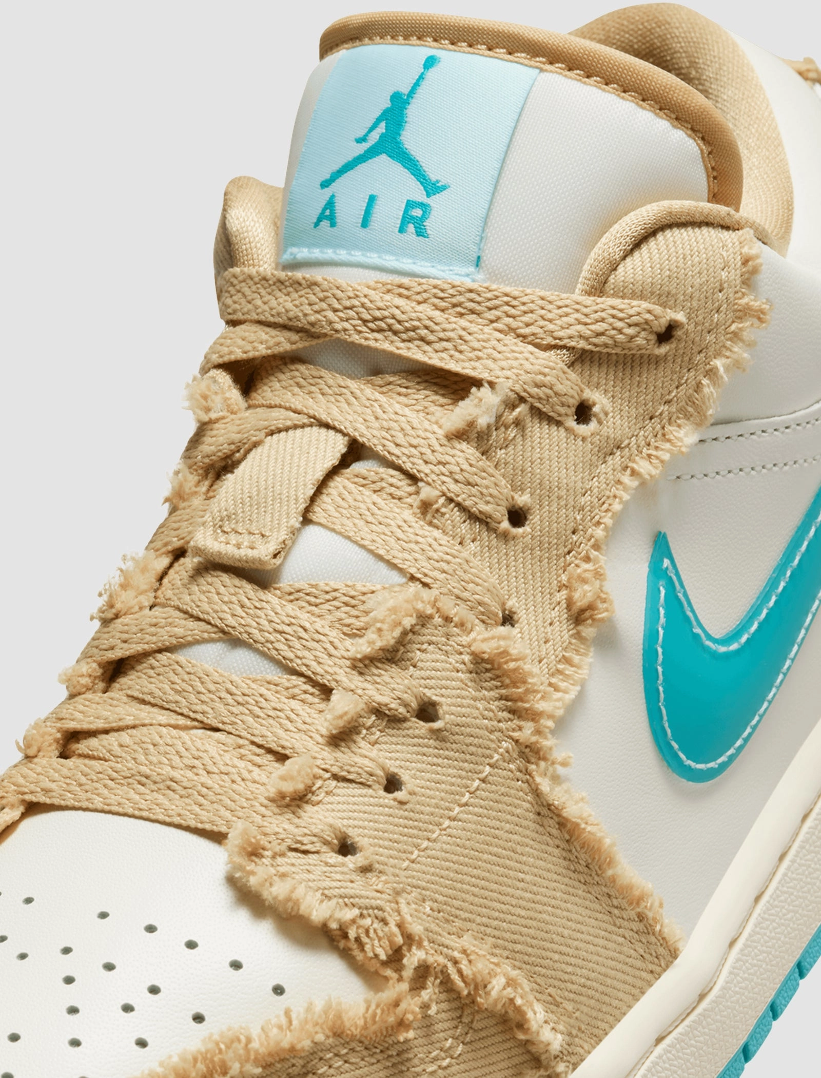 WOMEN'S AIR JORDAN 1 LOW "WAVE" Retro basketball lifestyle shoes