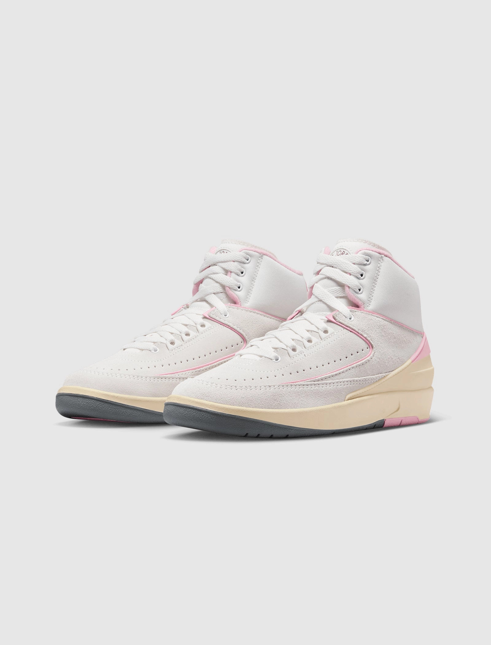 WOMEN'S AIR JORDAN 2 RETRO "SOFT PINK" Retro basketball lifestyle shoes