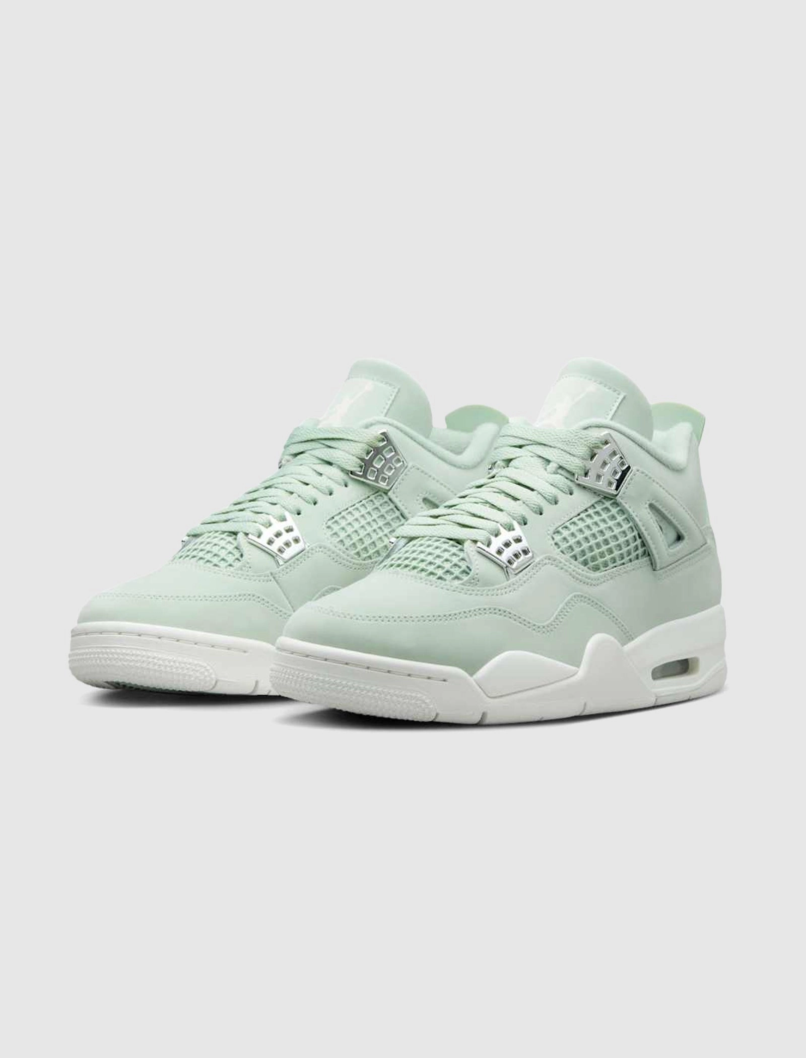 WOMEN'S AIR JORDAN 4 "SEAFOAM" Retro basketball lifestyle shoes