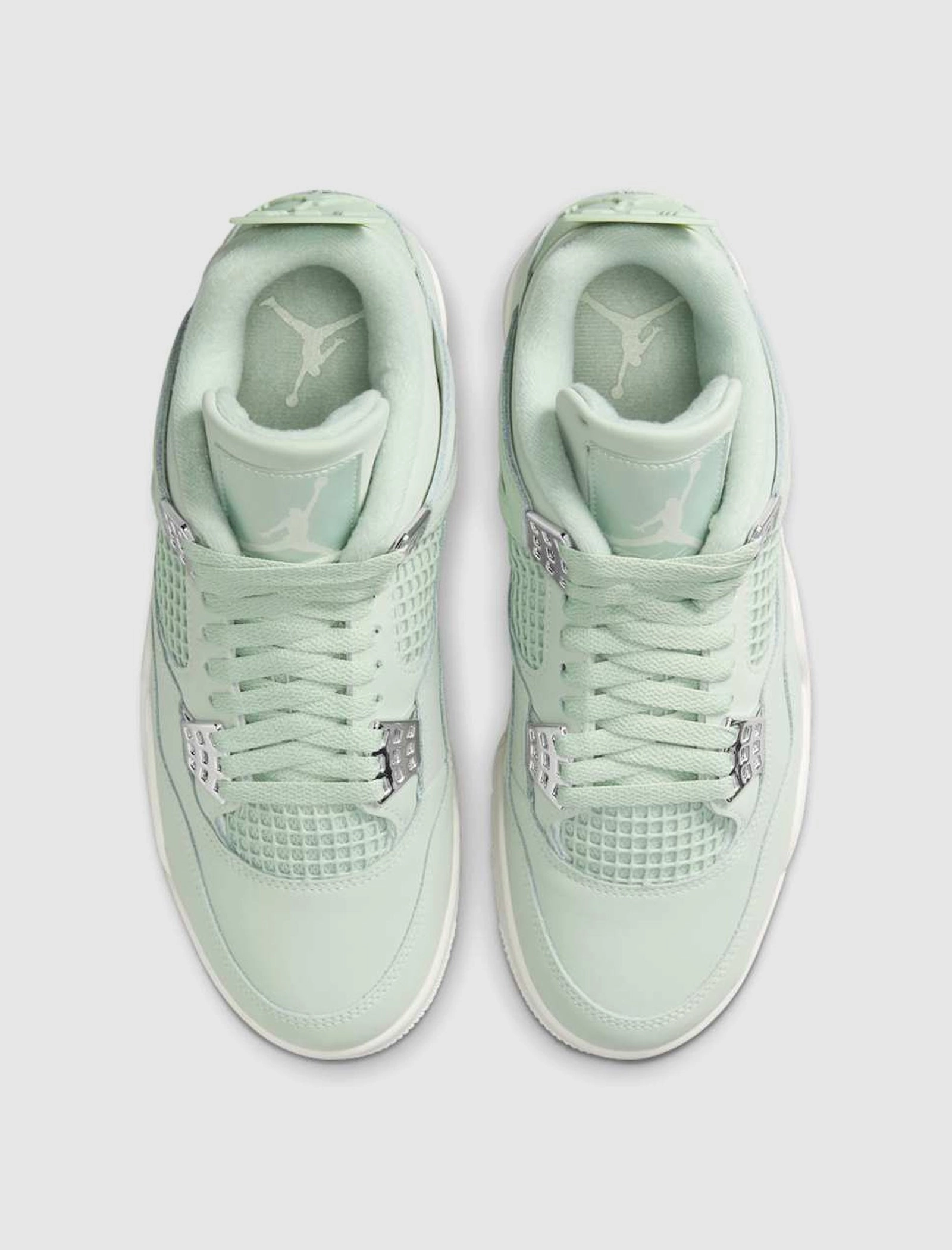 WOMEN'S AIR JORDAN 4 "SEAFOAM" Retro basketball lifestyle shoes