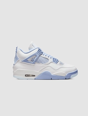 WOMEN'S AIR JORDAN 4 RETRO "ALUMINUM" Iconic Air Jordan streetwear sneakers