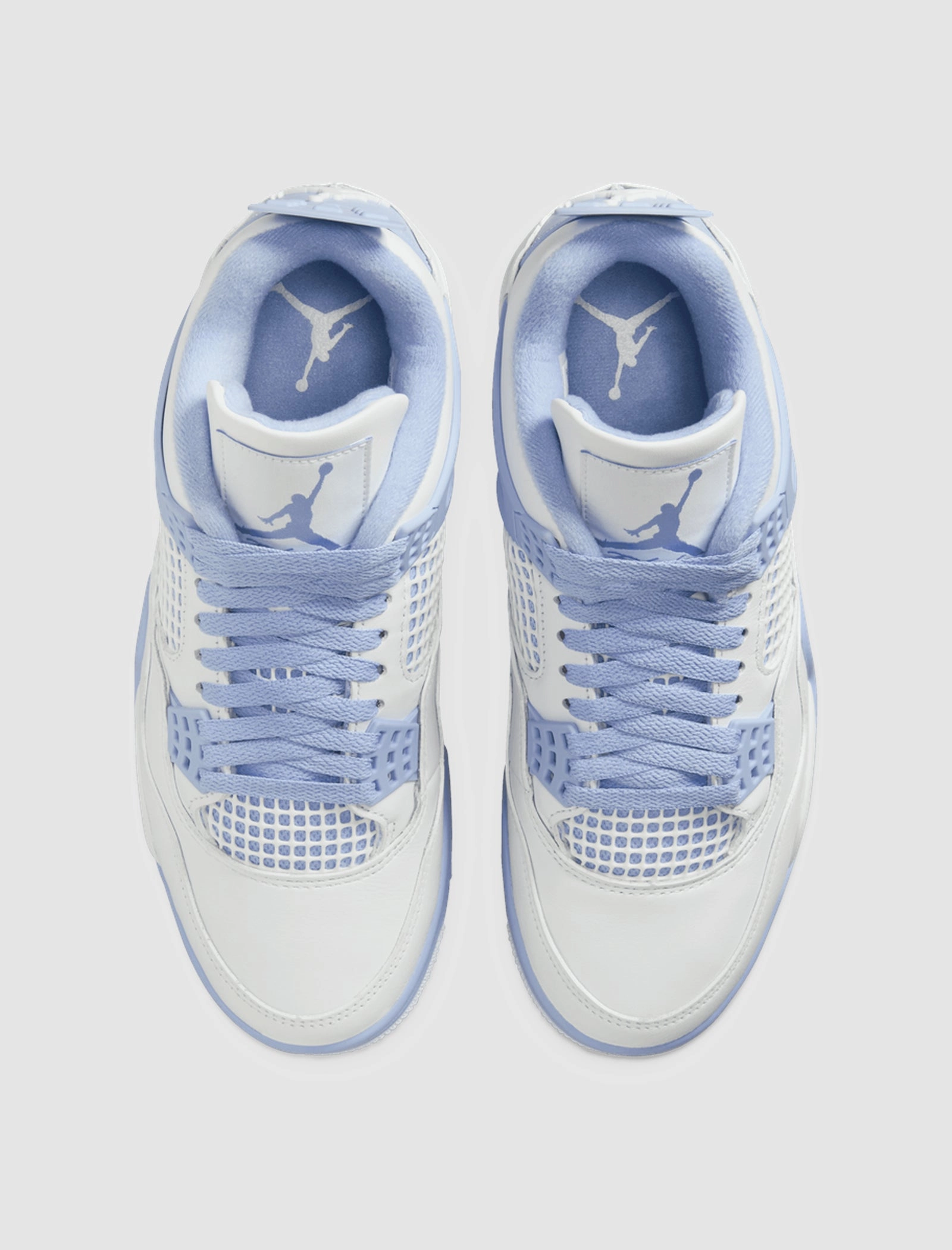 WOMEN'S AIR JORDAN 4 RETRO "ALUMINUM" Retro basketball lifestyle shoes