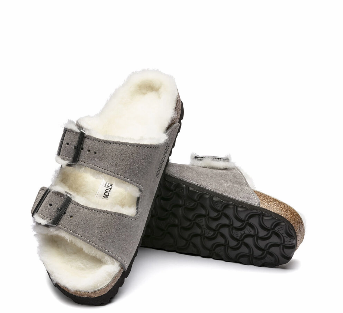 Women's Arizona Shearling *FINAL SALE Breathable footbed sandals