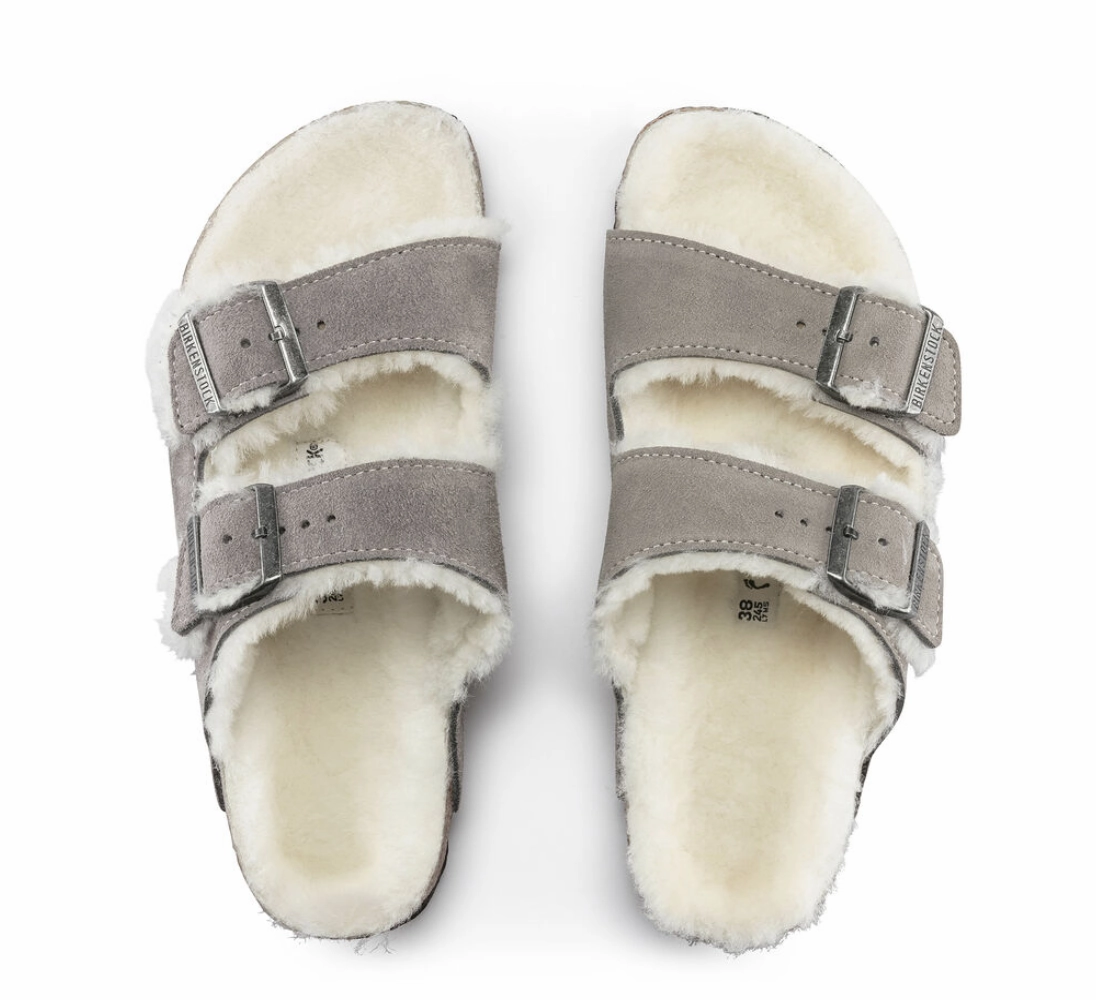 Women's Arizona Shearling *FINAL SALE Breathable footbed sandals