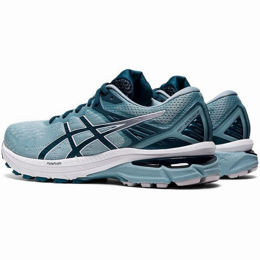 Women's ASICS GT-2000 9 (Light Steel/Magnetic Blue)