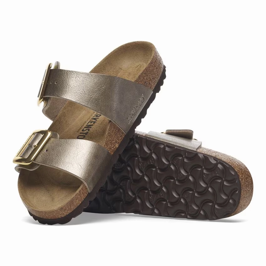 Women's Sydney Luxe Buckle Breathable footbed sandals