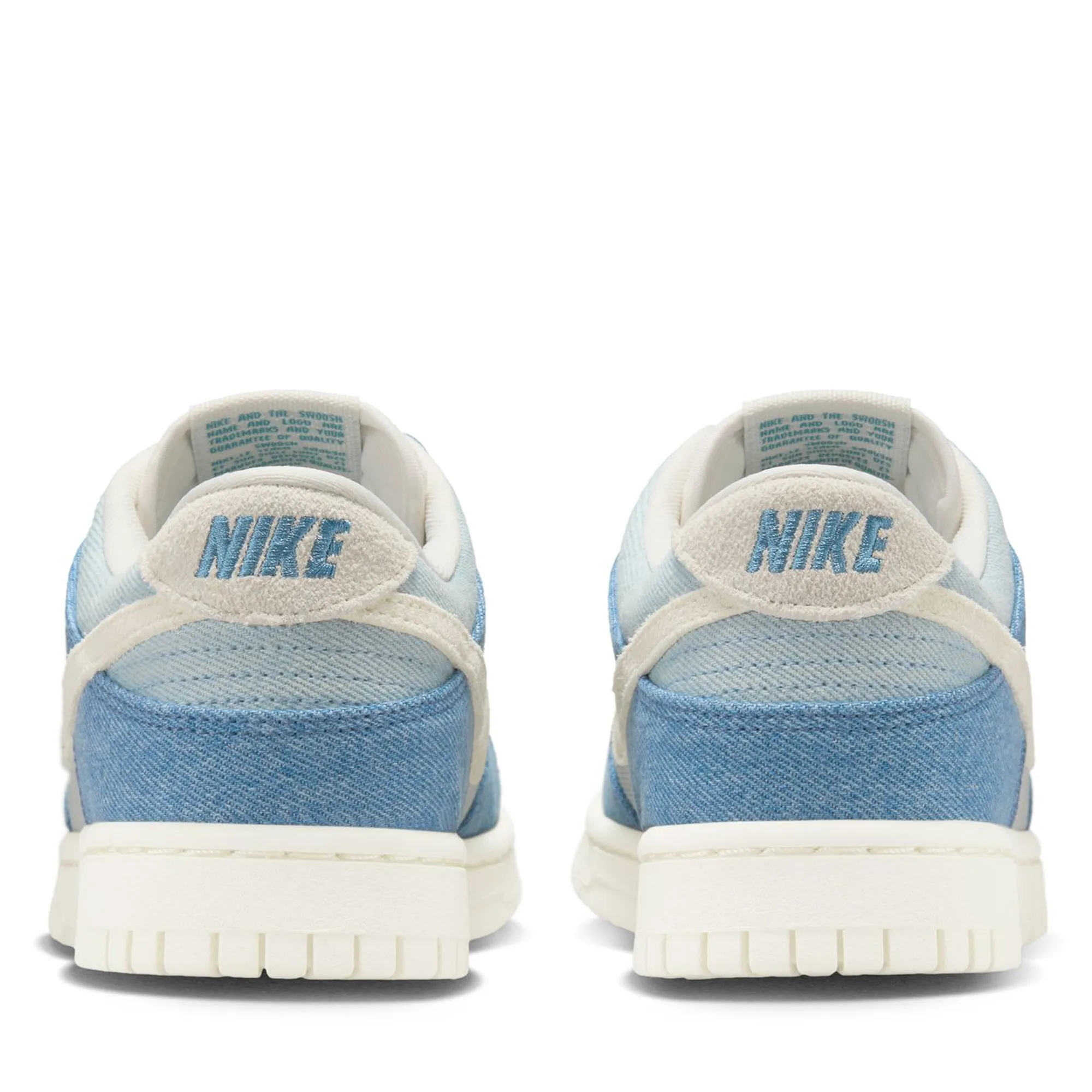 Women's Nike Dunk Low - Smokey Blue/Pale Nike signature shoe looks