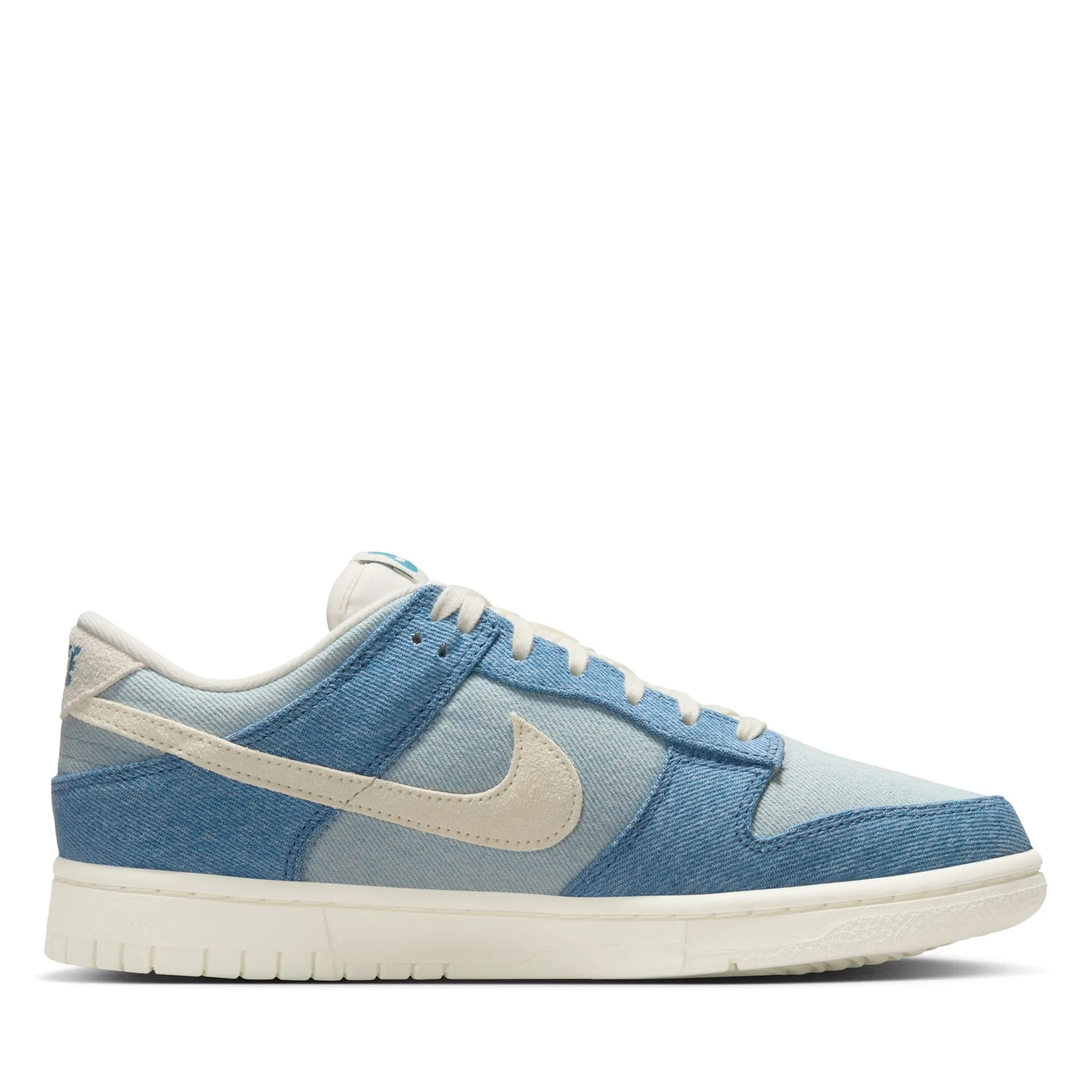 Women's Nike Dunk Low - Smokey Blue/Pale Nike signature shoe looks
