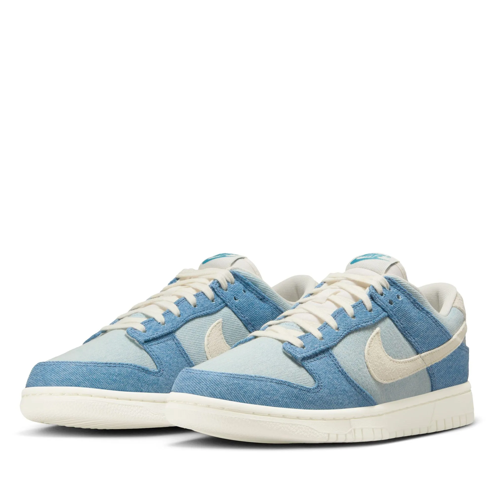 Women's Nike Dunk Low - Smokey Blue/Pale Nike signature shoe looks