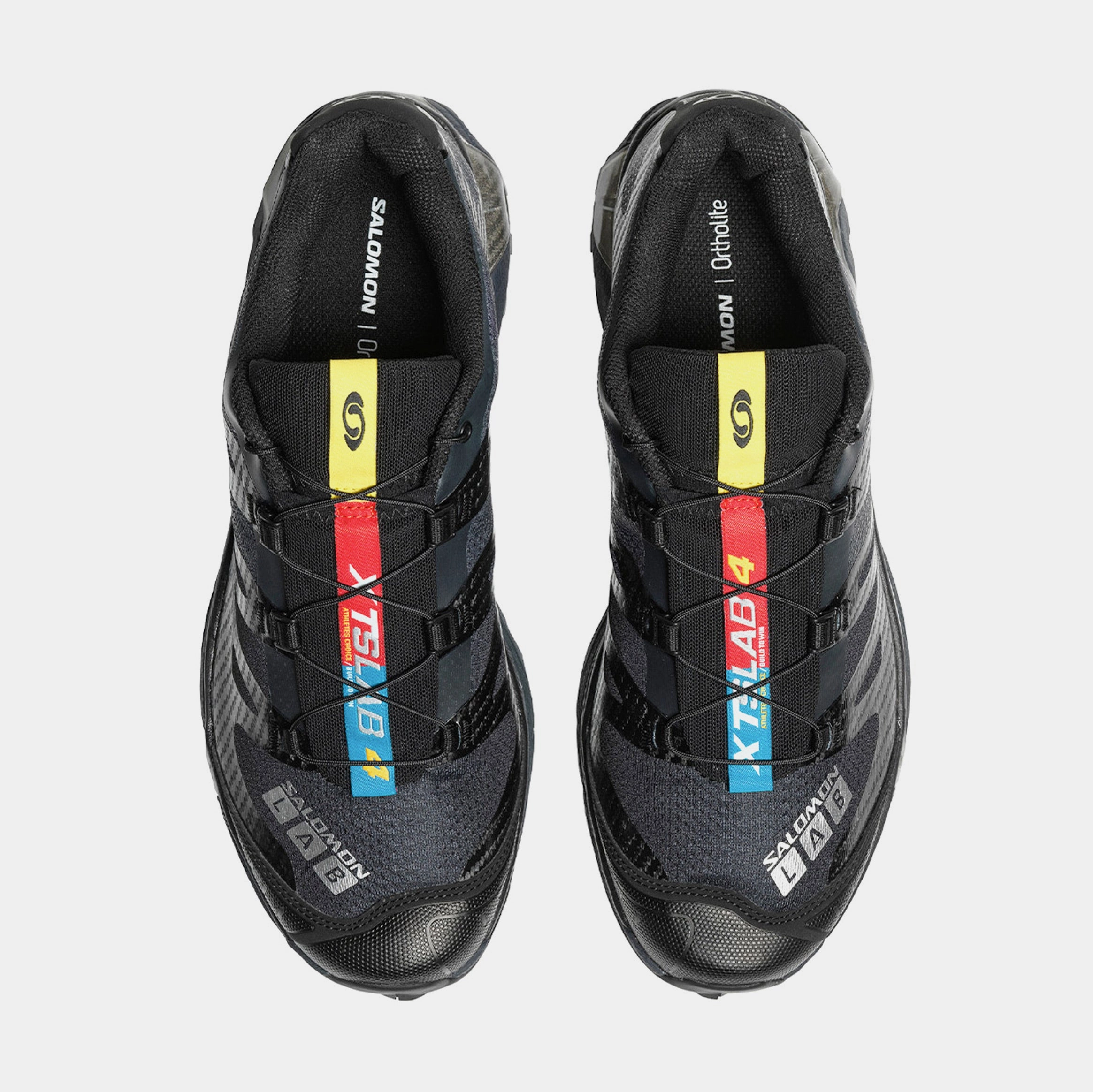 XT-4 OG Mens Running Shoes (Black/Silver) Salomon Performance Line