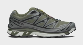 XT-6 GORE-TEX Mens Running Shoes (Olive Night/Sedona Sage/Black) salomon all-terrain performance footwear