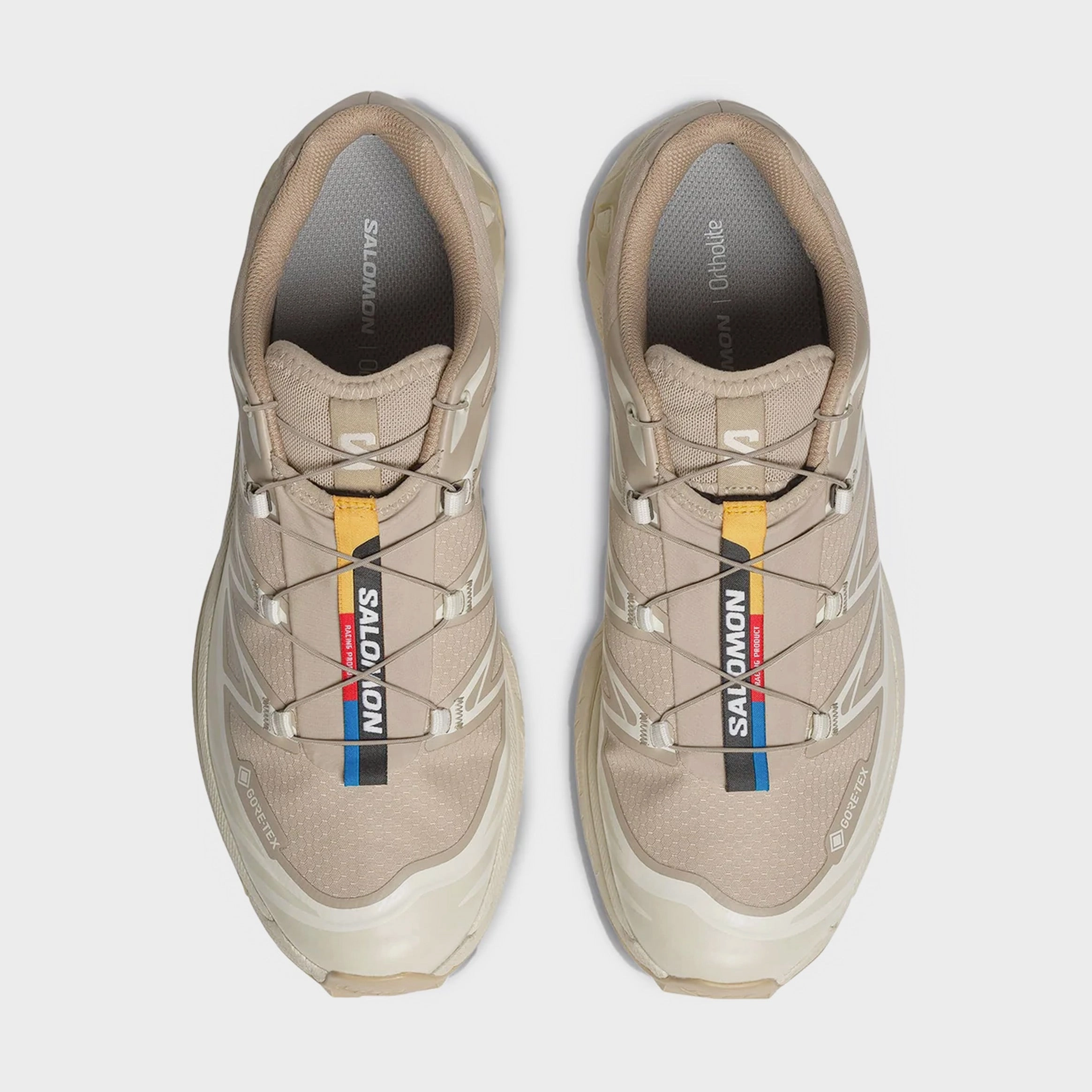 XT-6 GORE-TEX Mens Running Shoes (Oxford Tan/Almond Milk) Salomon Performance Line