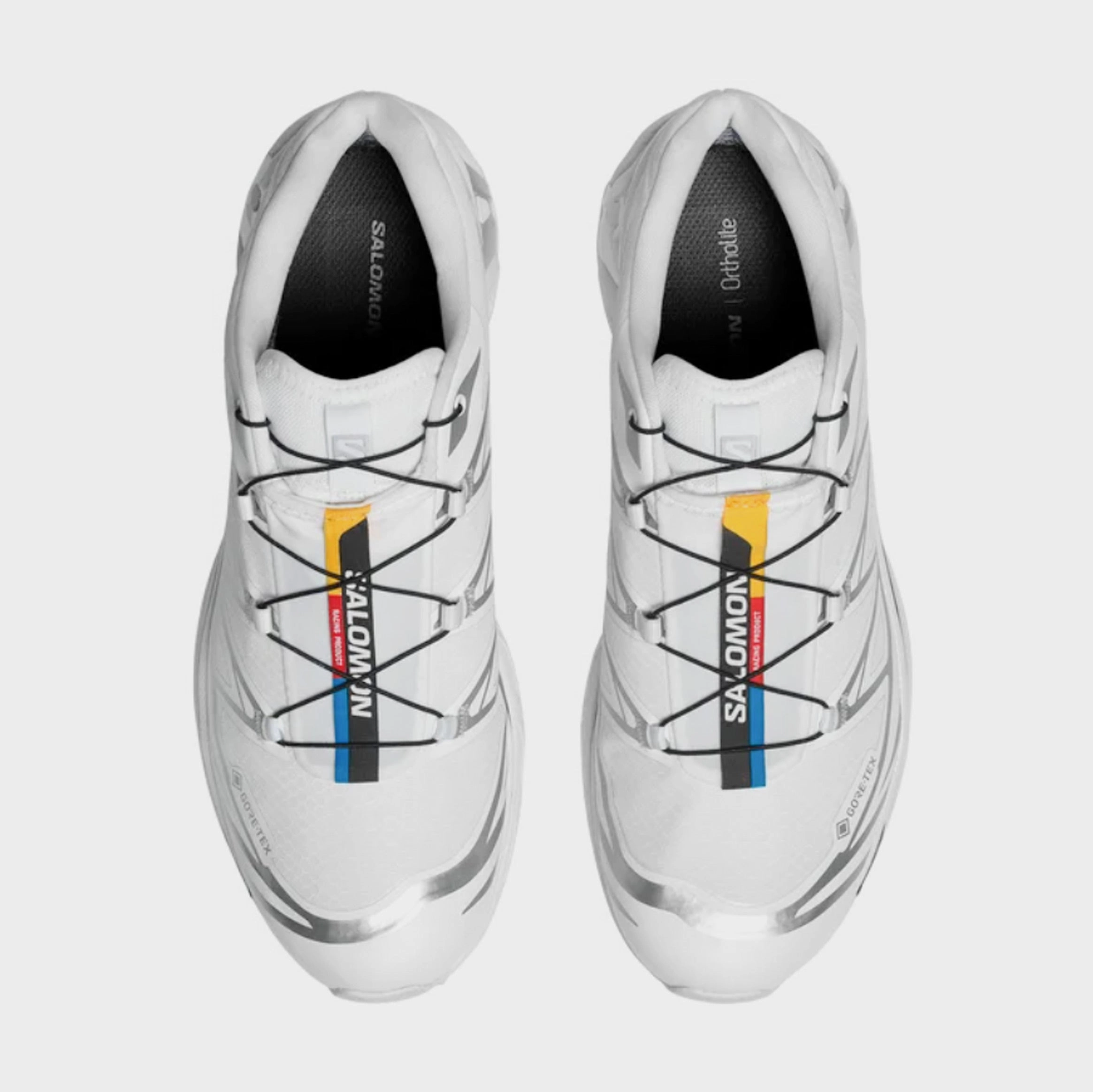 XT-6 GORE-TEX Mens Running Shoes (White/White/Footwear Silver) Salomon Performance Line