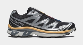 XT 6 Mens Running Shoes (Black/Phantom/Warm Apricot) salomon all-terrain performance footwear