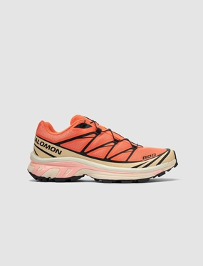 XT-6 "LIVING CORAL" salomon trail running shoes breathable