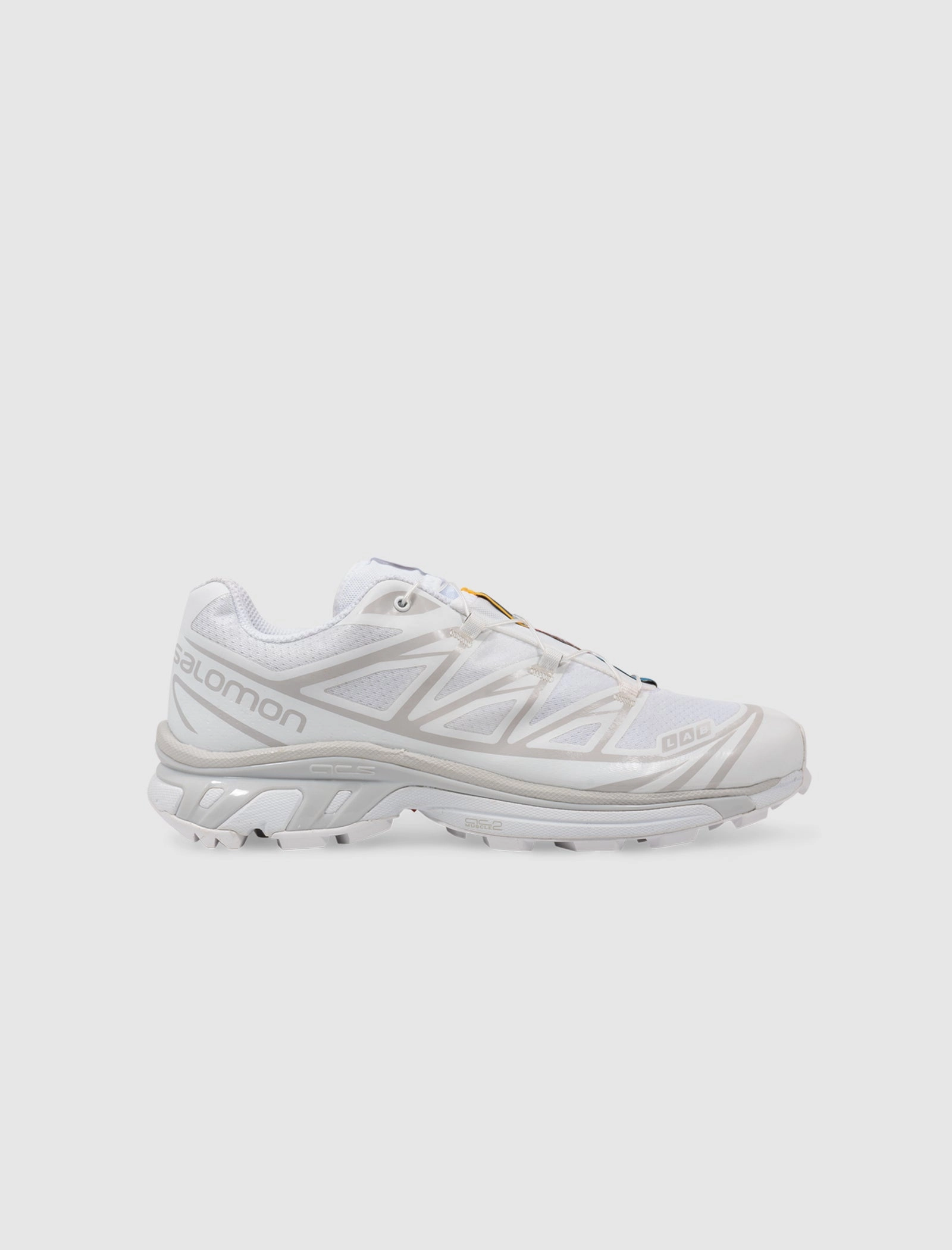 XT-6 "WHITE" salomon trail running shoes breathable