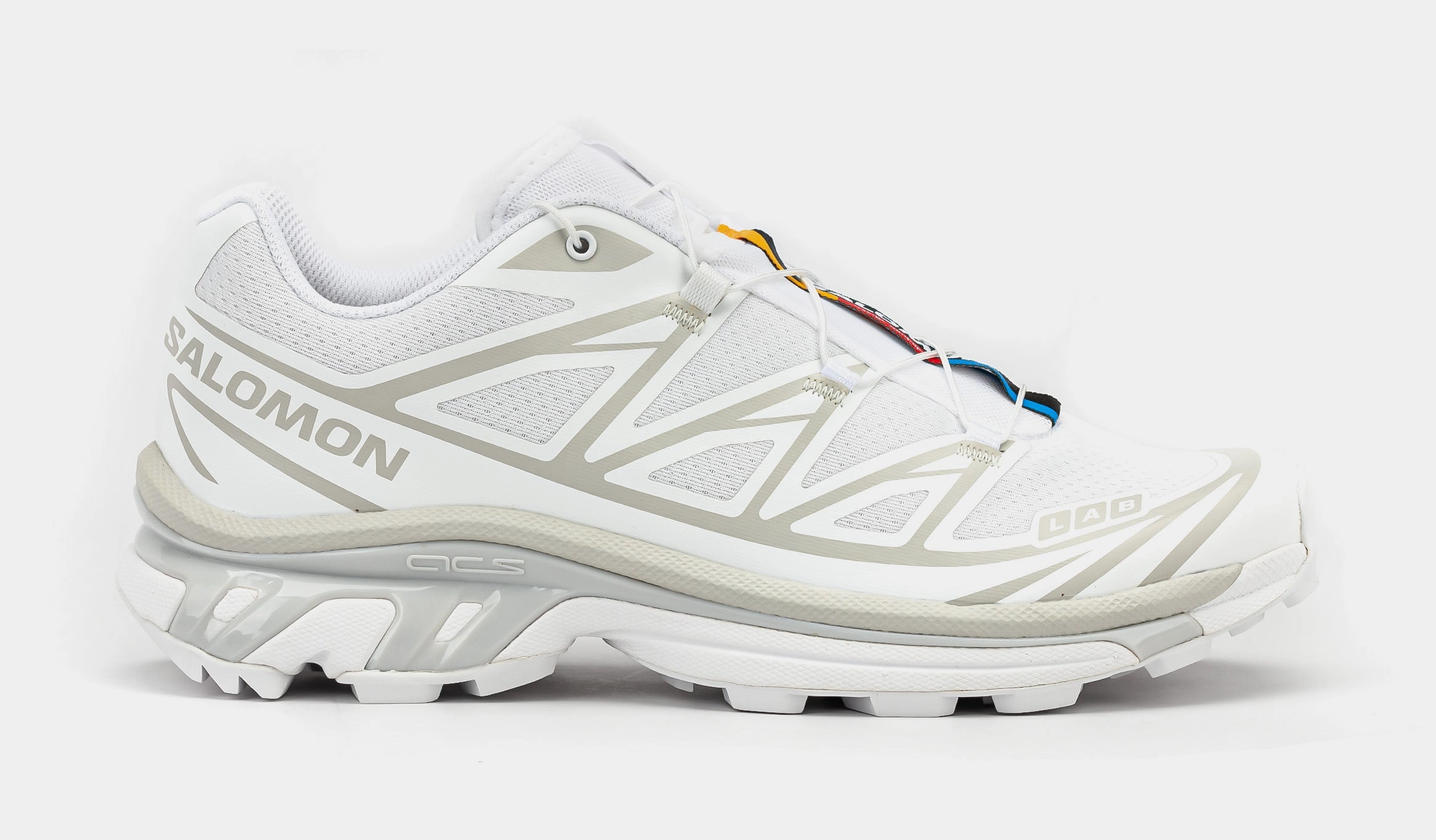 XT - 6 Mens Running Shoes (White/Lunar Rock) salomon all-terrain performance footwear