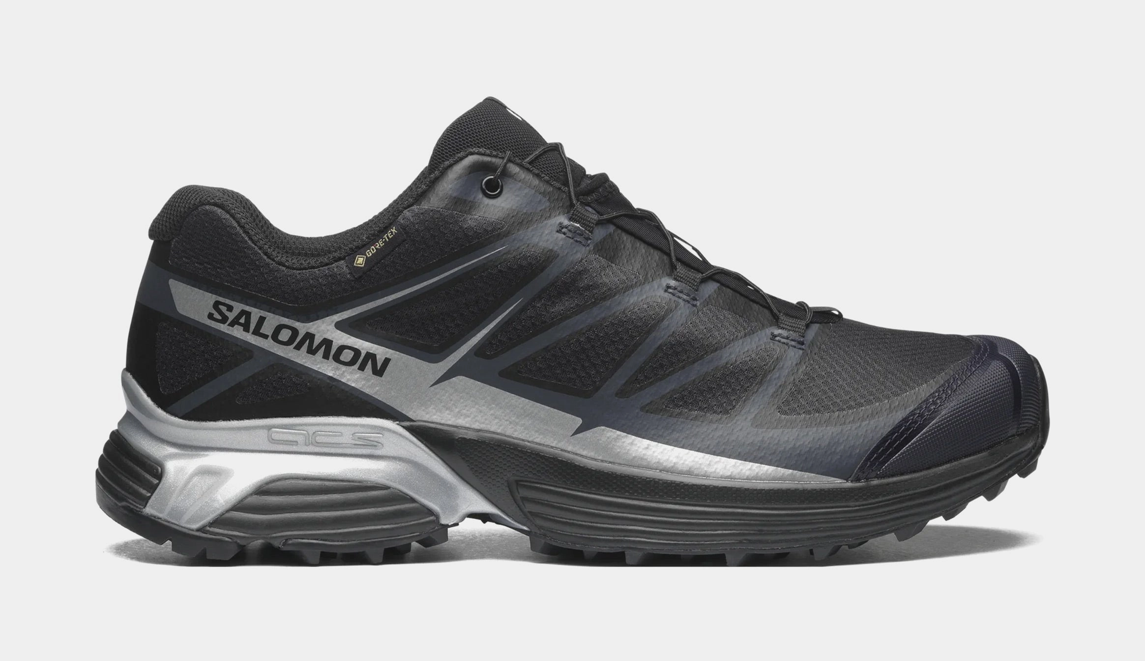 XT-Pathway GORE-TEX Mens Running Shoes (Black/Silver) salomon all-terrain performance footwear