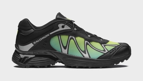 XT Whisper Mens Running Shoes (Black/Iced Aqua/Footwear Silver) salomon all-terrain performance footwear