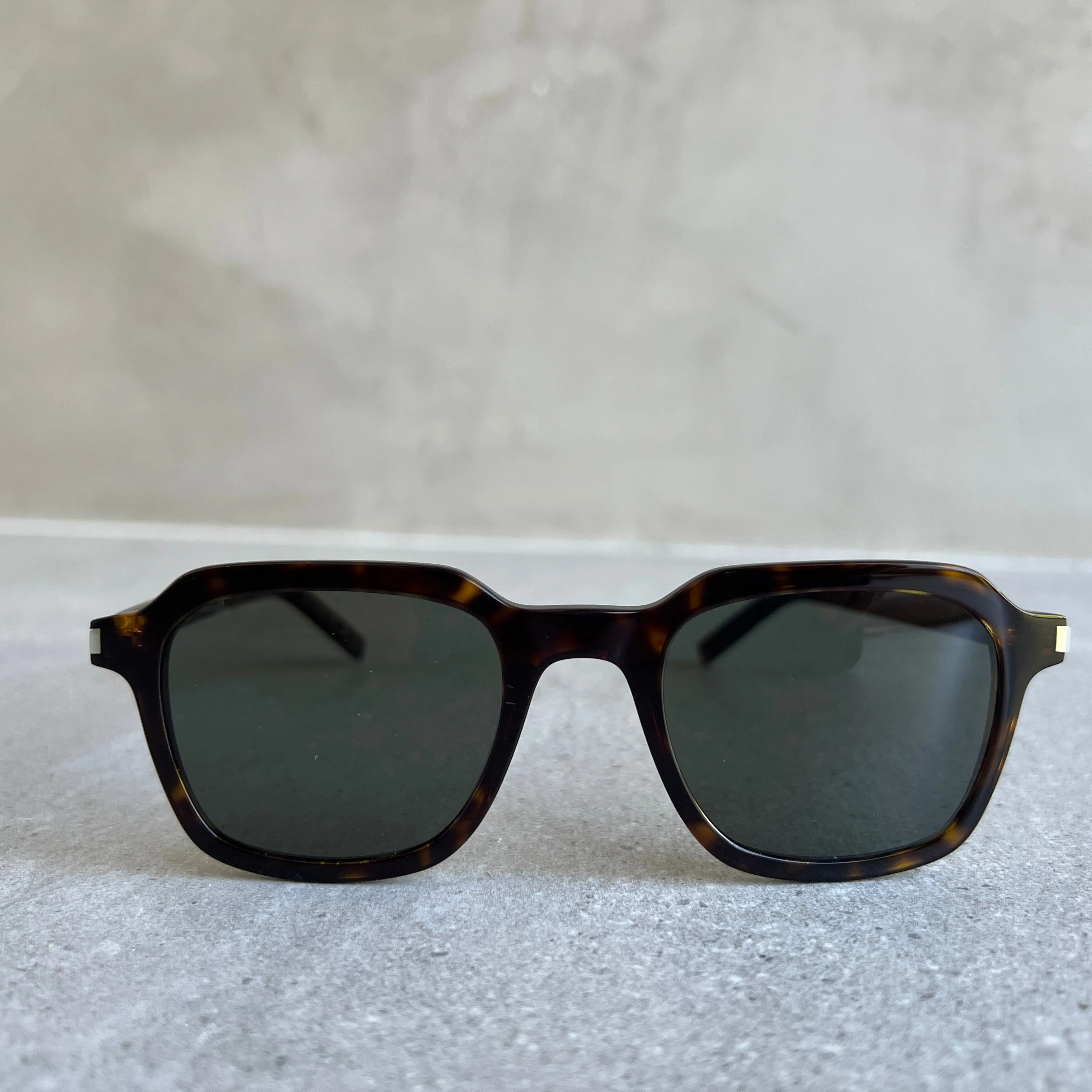 Ysl Sunglasses YSL SL712SLIM Square Sunglasses, Havana