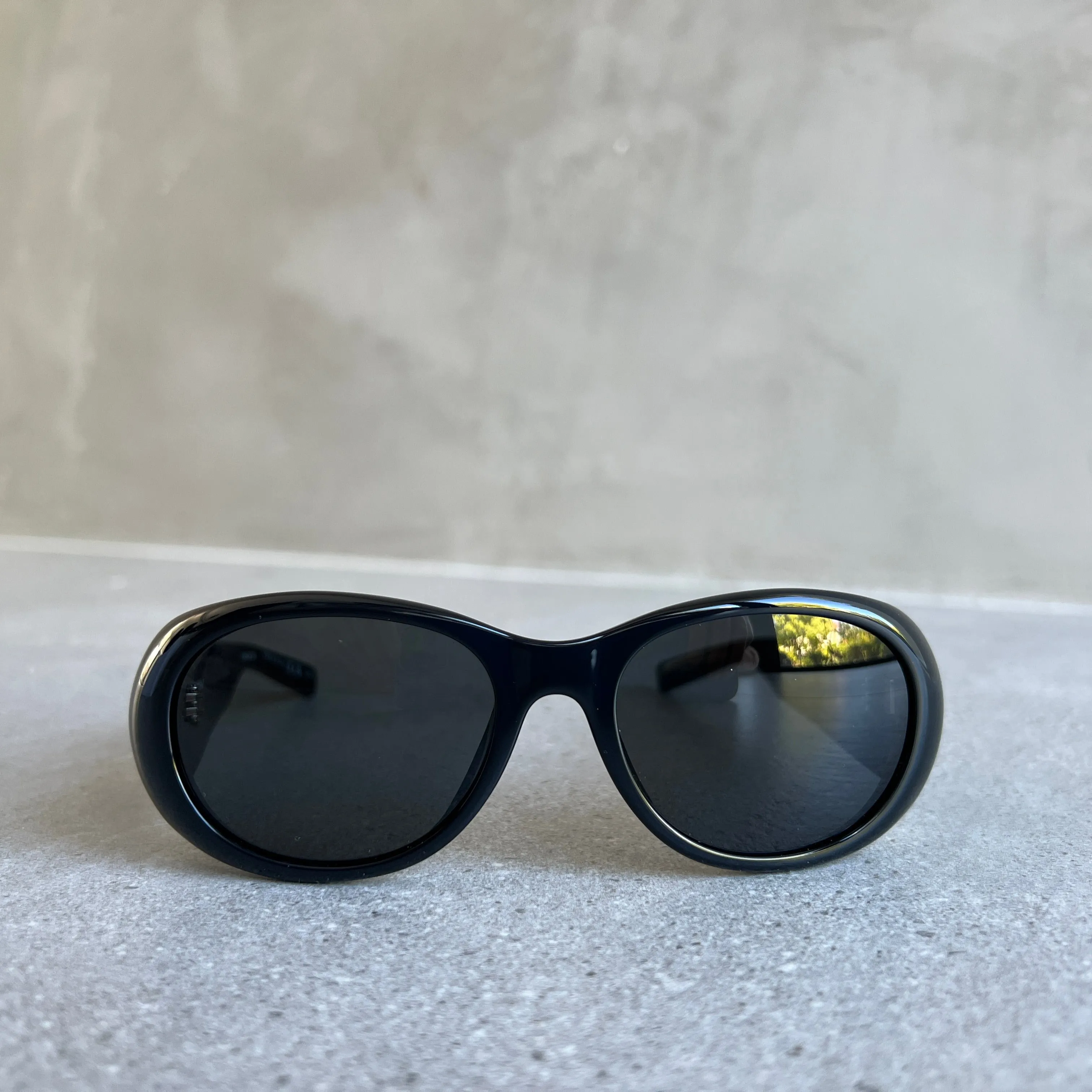 Ysl Sunglasses YSL SL736 Wrap Almond Sunglasses, Black