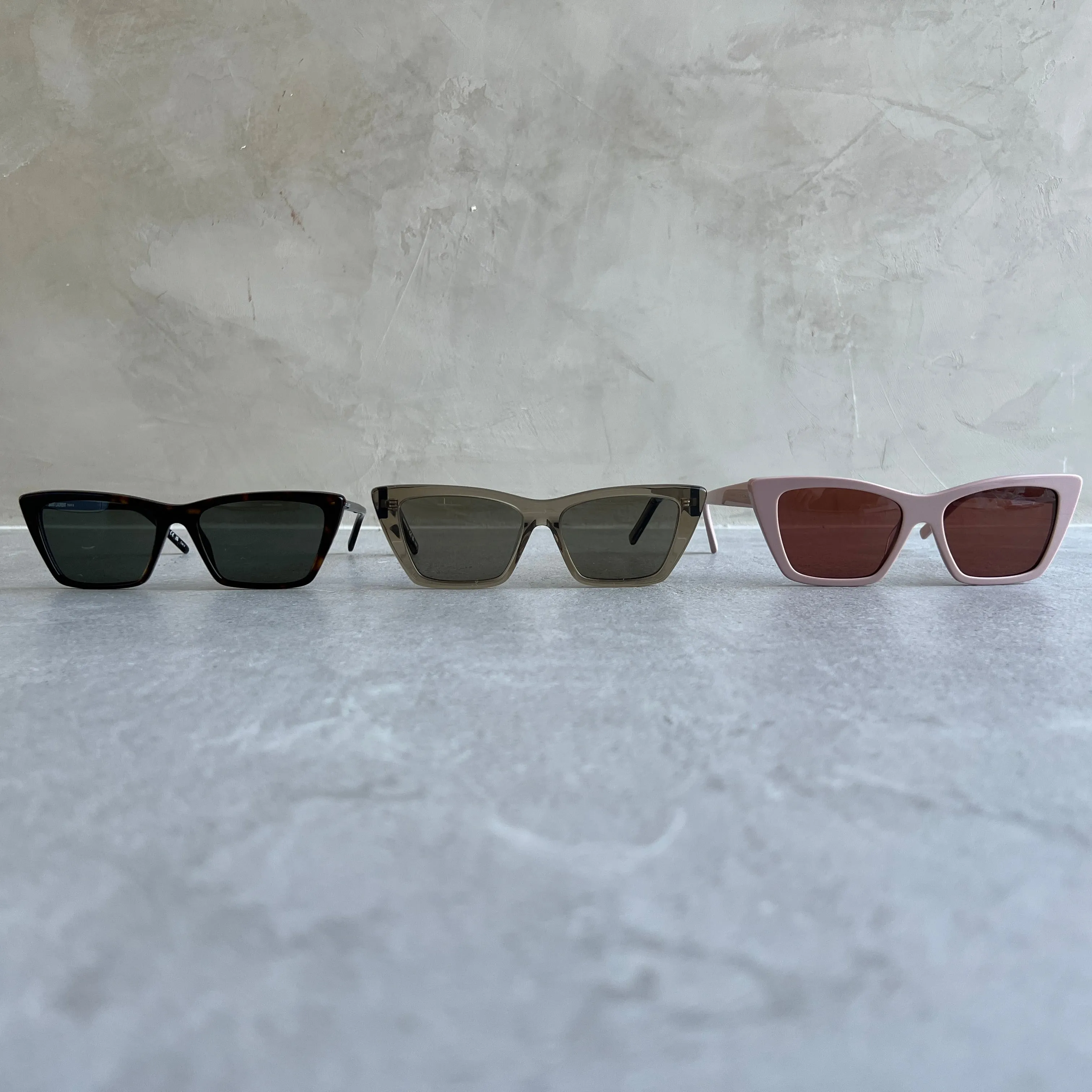 Ysl Sunglasses YSL SL737 Mica Thin Sunglasses, Black