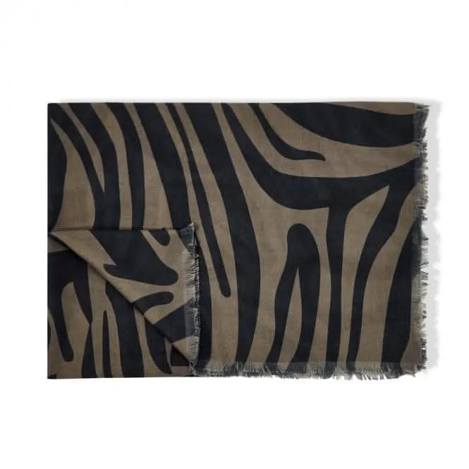 Zebra Printed Scarf KLS500 Katie Loxton Jewelry And Accessories