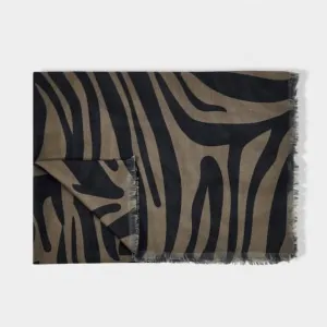 Zebra Printed Scarf KLS500 Katie Loxton Jewelry And Accessories
